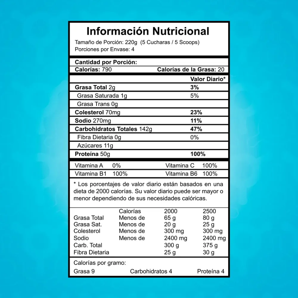 VIGA vainilla 1,94 LB Fitmafia - Imagen 2