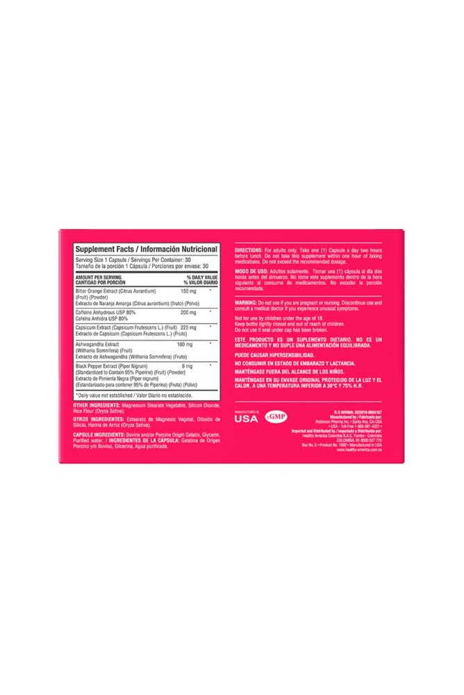 LYNDORA 30 CAPSULES Healthy America - Imagen 2