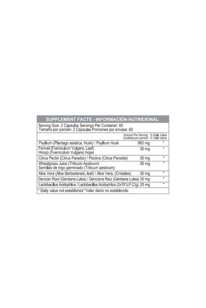 FIBAXIL 120 CAPSULES Healthy America - Imagen 3
