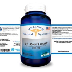 St. John`s Wort 300 mg x 60 Capsules Natural Systems - Imagen 2