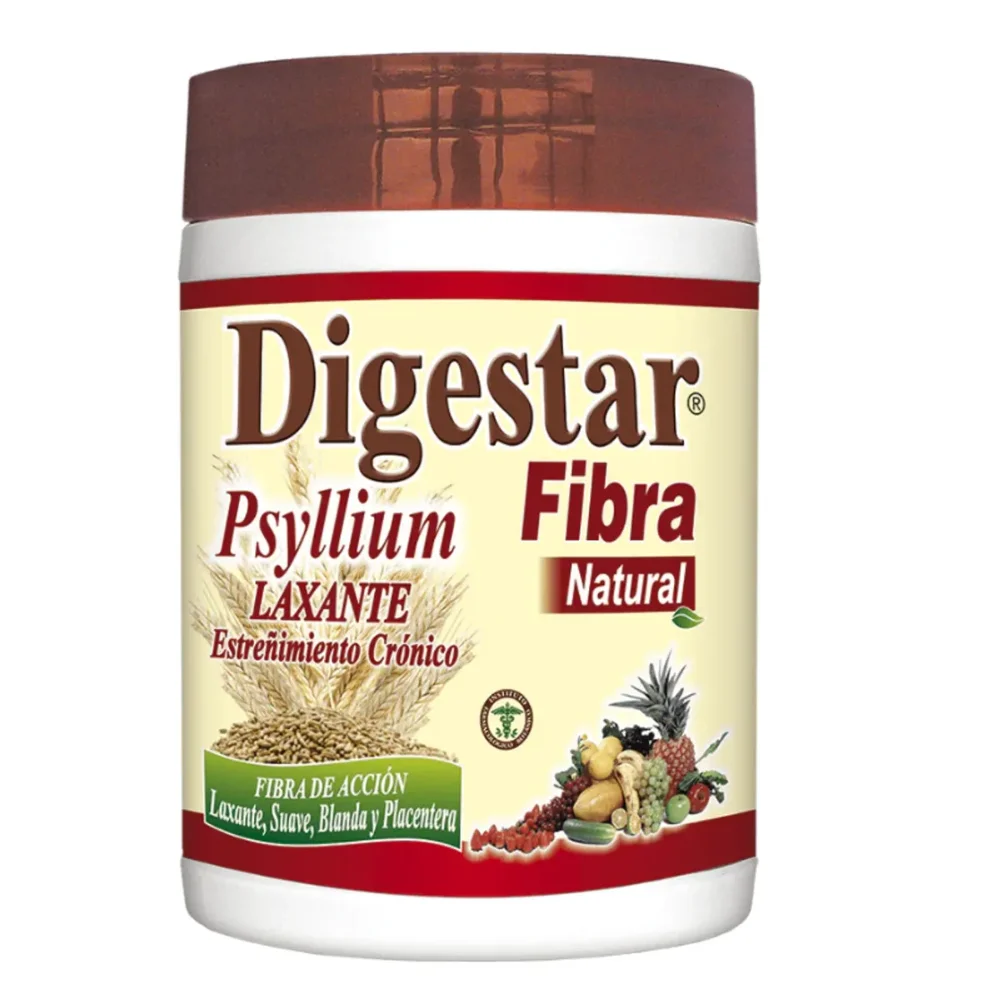 ALIMENTO EN POLVO PSYLLIUM LAXANTE X 300G DIGESTAR FIBRA NATURAL FRESHLY