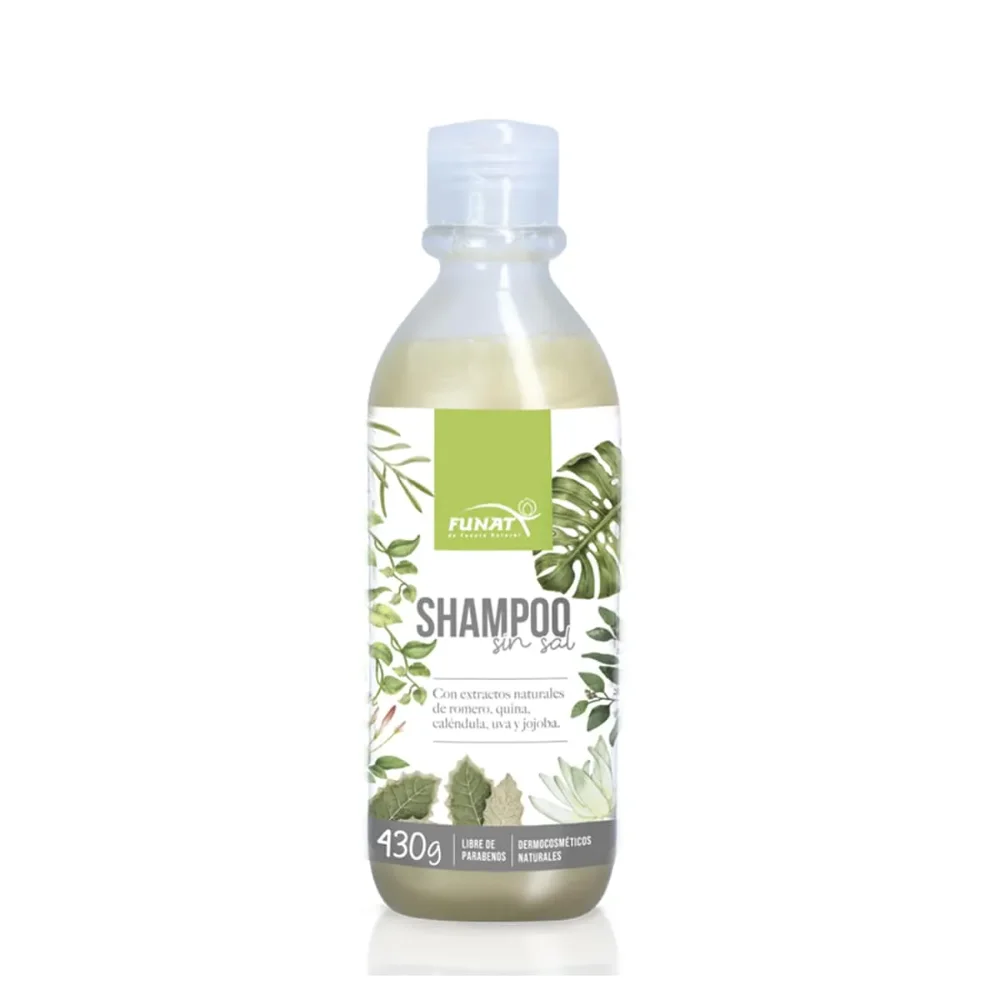 Shampoo tradicional de romero sin sal 430 g FUNAT