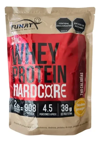 Whey Protein Hardcore chocolate 2 lb FUNAT