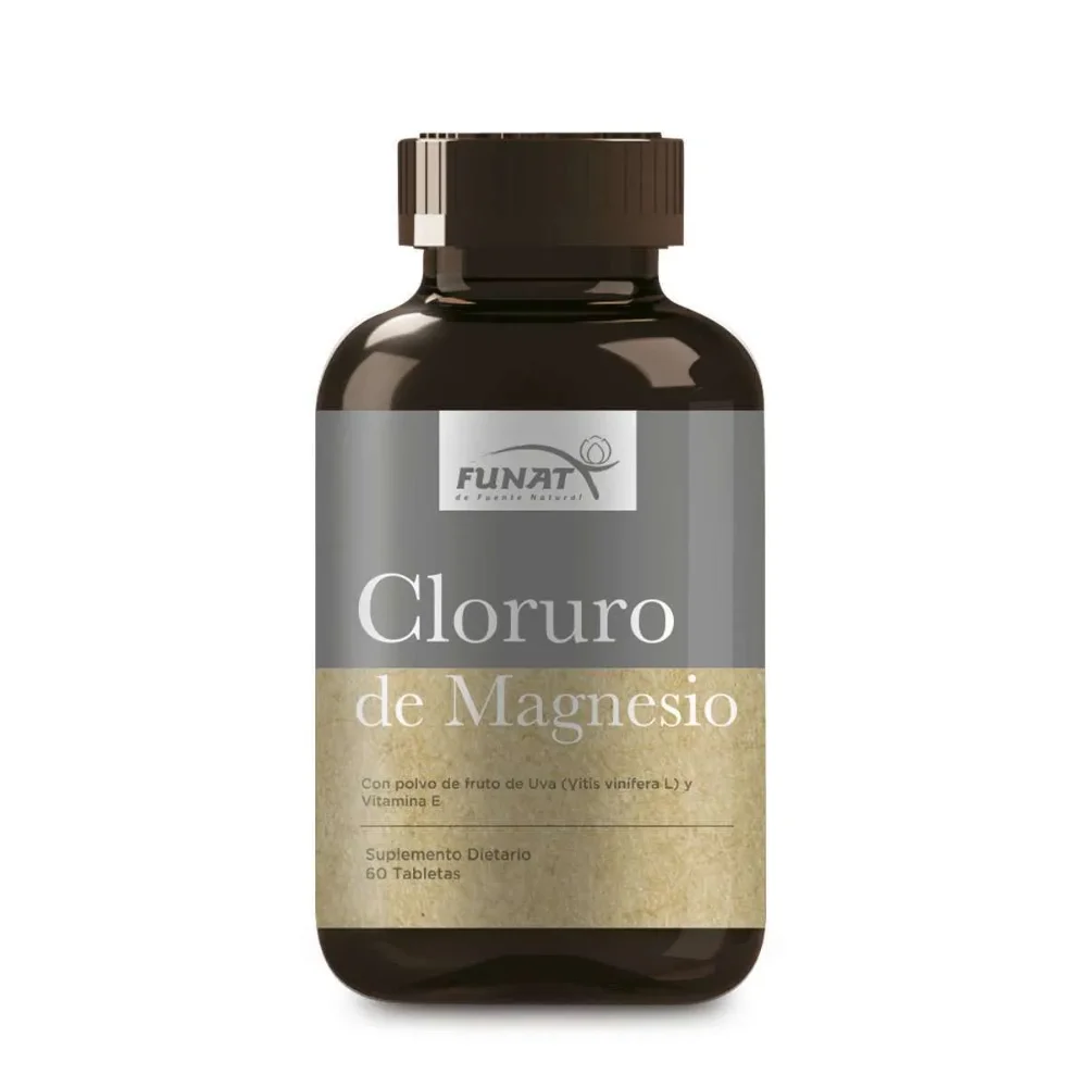 Cloruro de magnesio 60 tabletas FUNAT