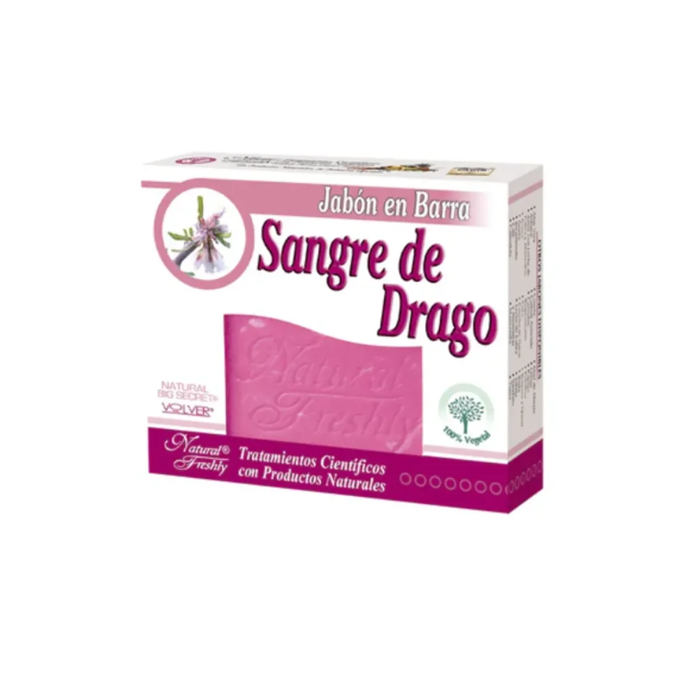 JABON SANGRE DE DRAGO EN BARRA X 90GR NATURAL FRESHLY