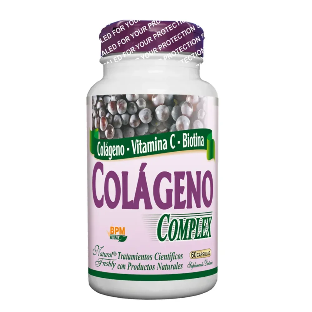 COLAGENO COMPLEX SUPLEMENTO X 60 CAPSULAS/ NATURAL FRESHLY