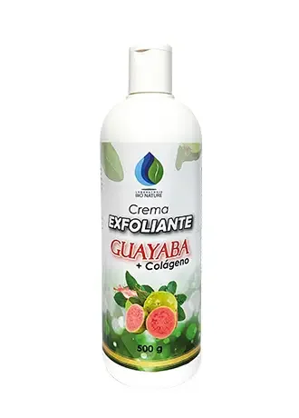 Crema exfoliante guayaba + colágeno 500ml BIO NATURE