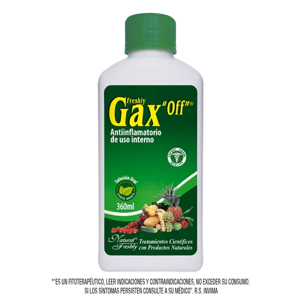 Gax Off Suspension X 360ml NATURAL FRESHLY