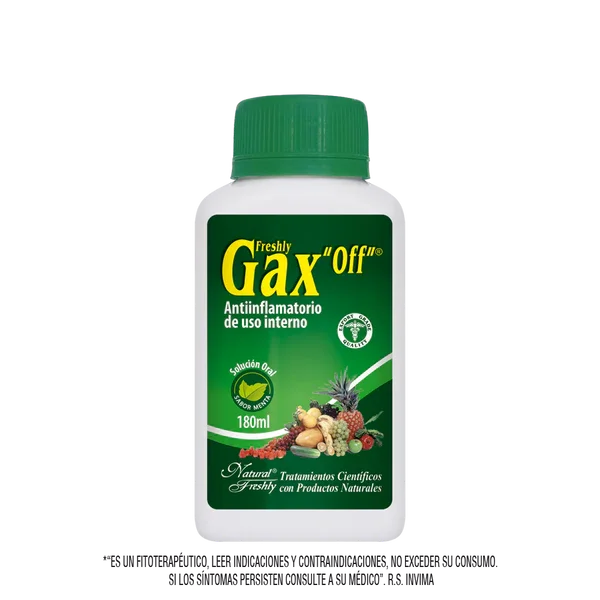 Gax Off Suspension X 180 ml NATURAL FRESHLY