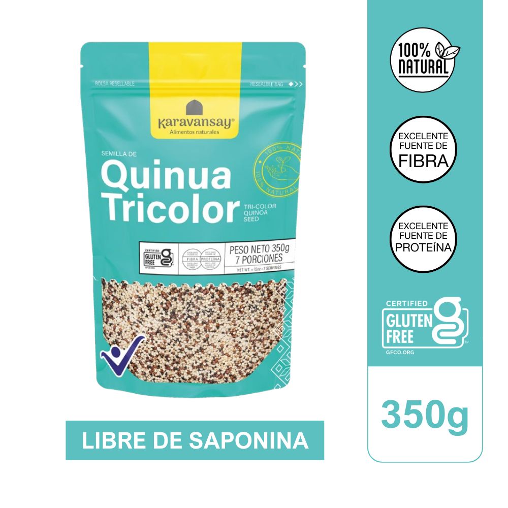QUINUA TRICOLOR 350g KARAVANSAY