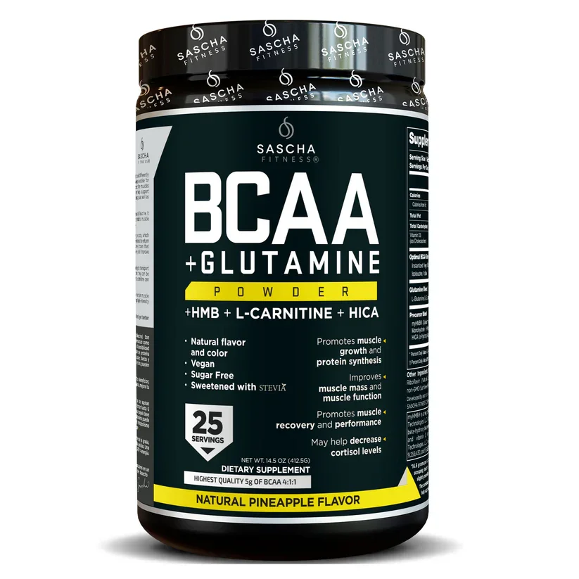 BCAA Natural PINEAPPLE 350g SASCHA