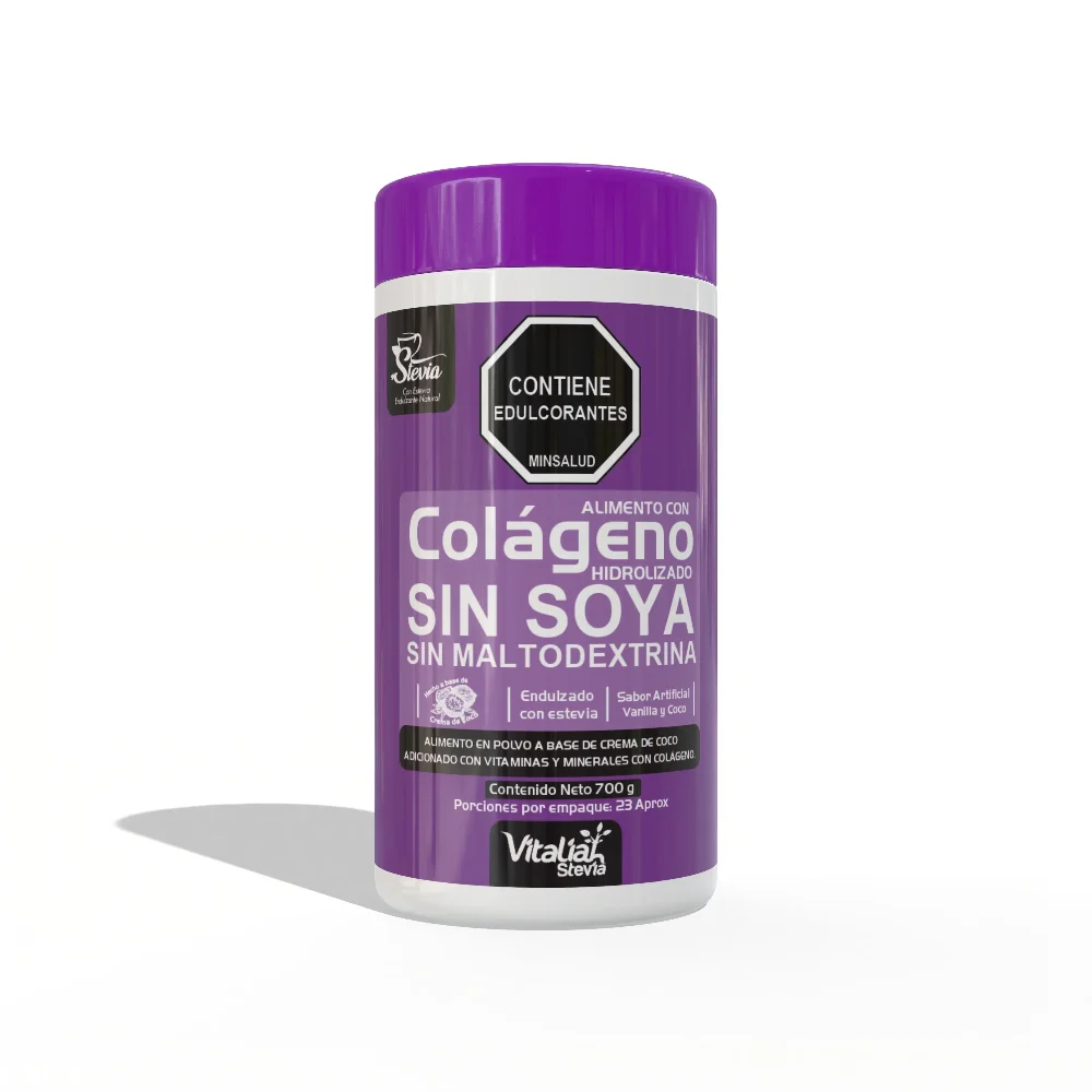 Bebida con Colágeno Hidrolizado sabor Vainilla y Coco - 700g VITALIAH