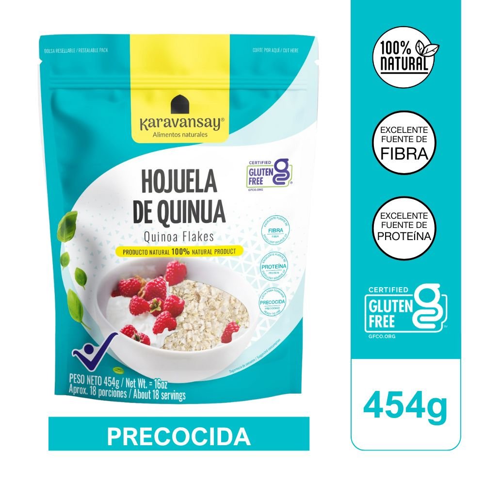 Hojuelas de Quinua 454g KARAVANSAY