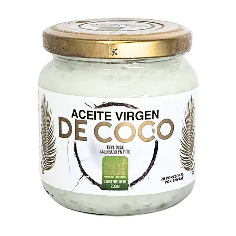Aceite Virgen de Coco 200 gr ZOI