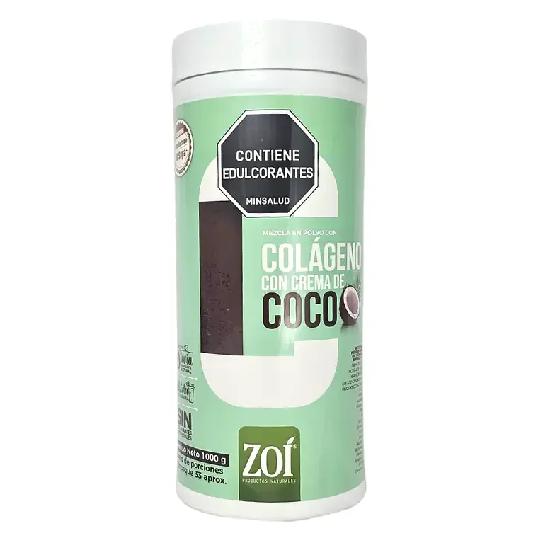 Colágeno con Crema de Coco 1000 g ZOI
