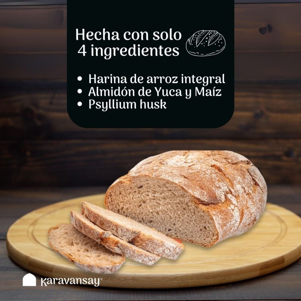 Premezcla para hacer Pan Karavanpan 500g KARAVANSAY - Imagen 2
