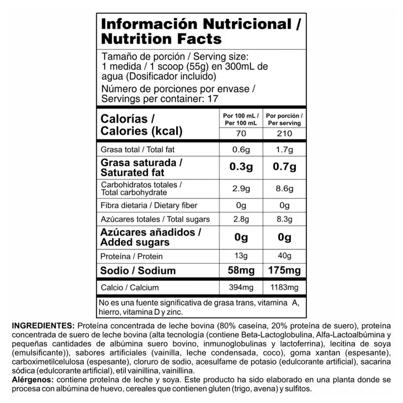 Bipro Complex 2LB NUTRAMERICAN - Imagen 2