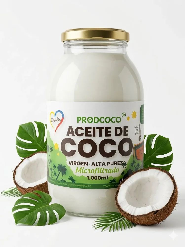 Aceite de Coco 1Litro PRODCOCO
