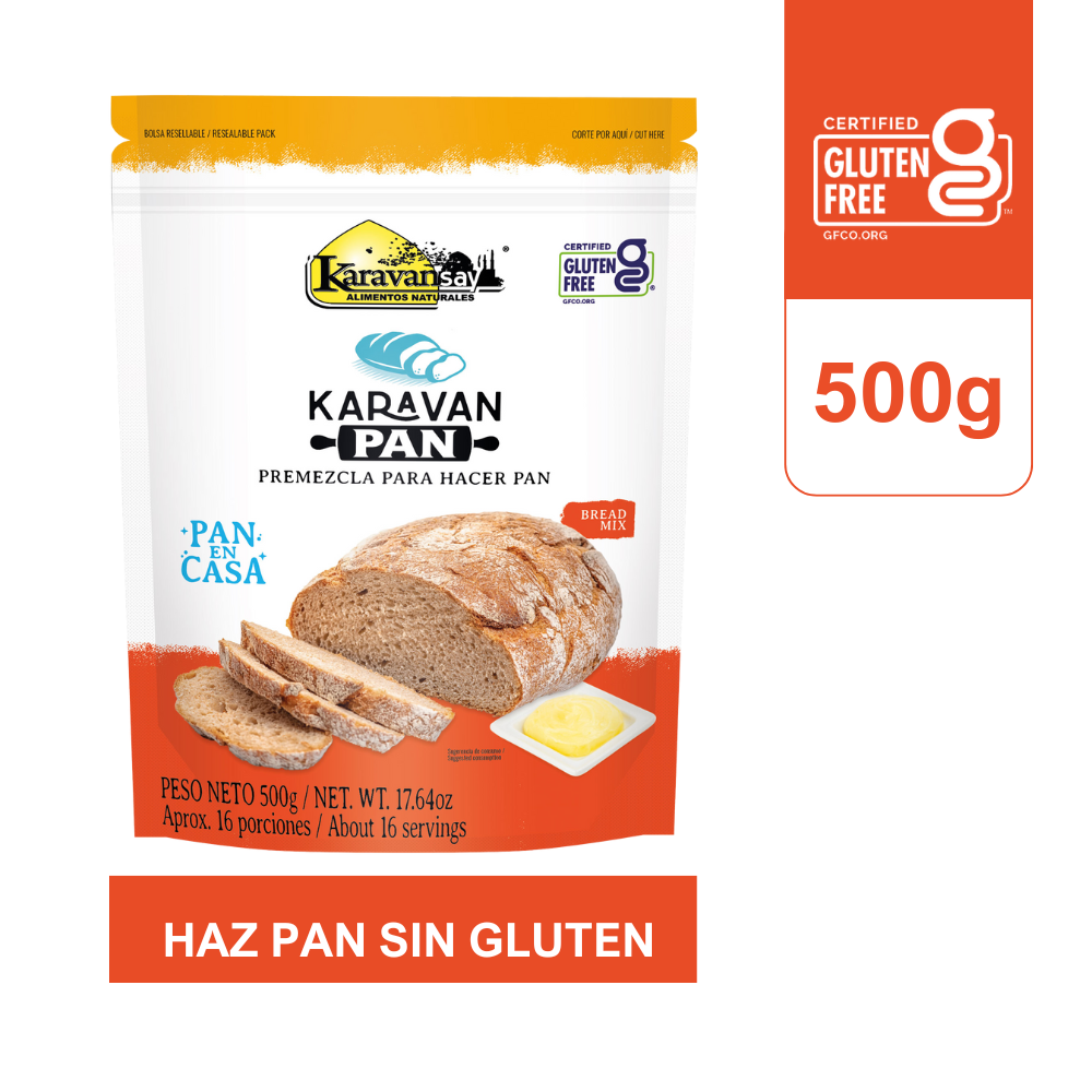 Premezcla para hacer Pan Karavanpan 500g KARAVANSAY