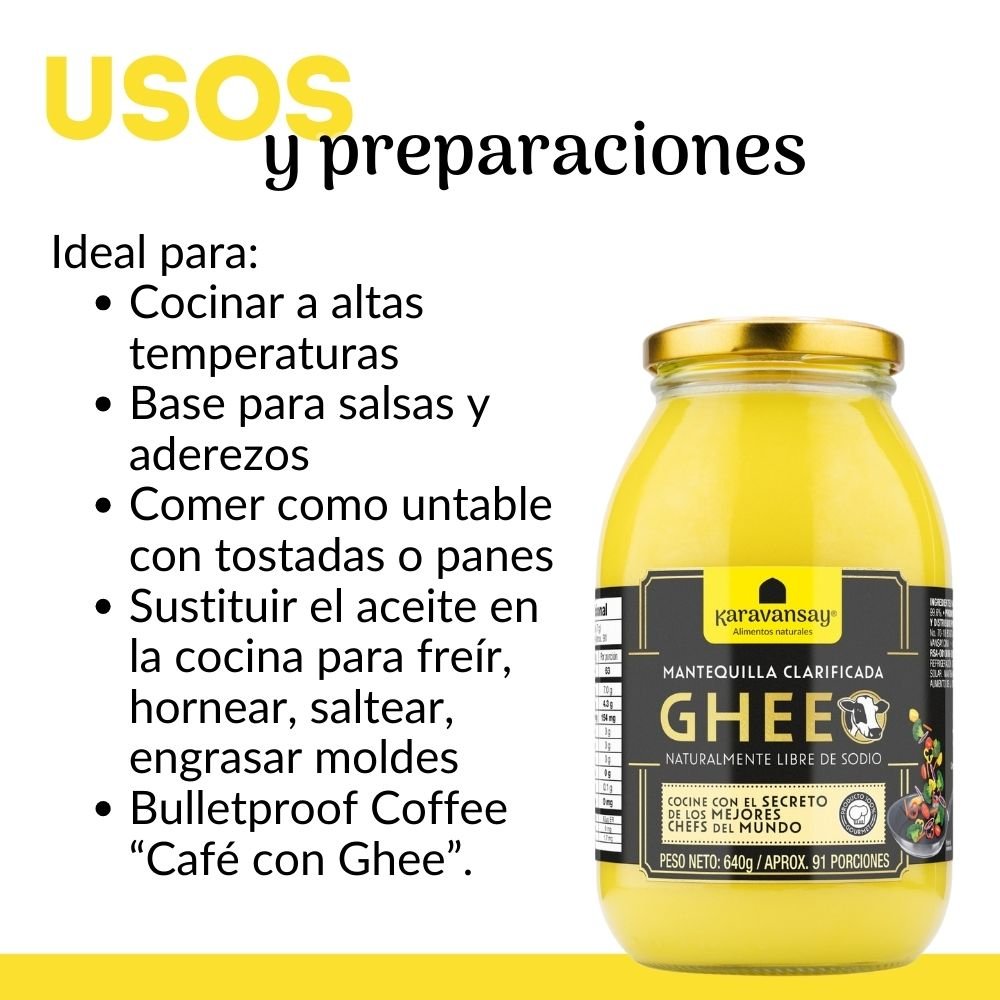 Mantequilla Clarificada Chee 640g KARAVANSAY - Imagen 2
