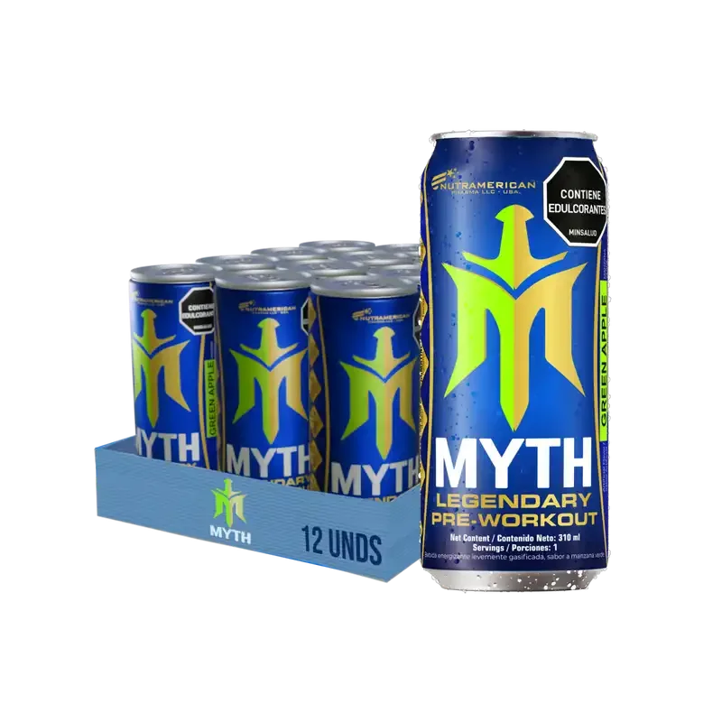Myth Legendary Paca x 12 unidades - Pre entreno NUTRAMERICA
