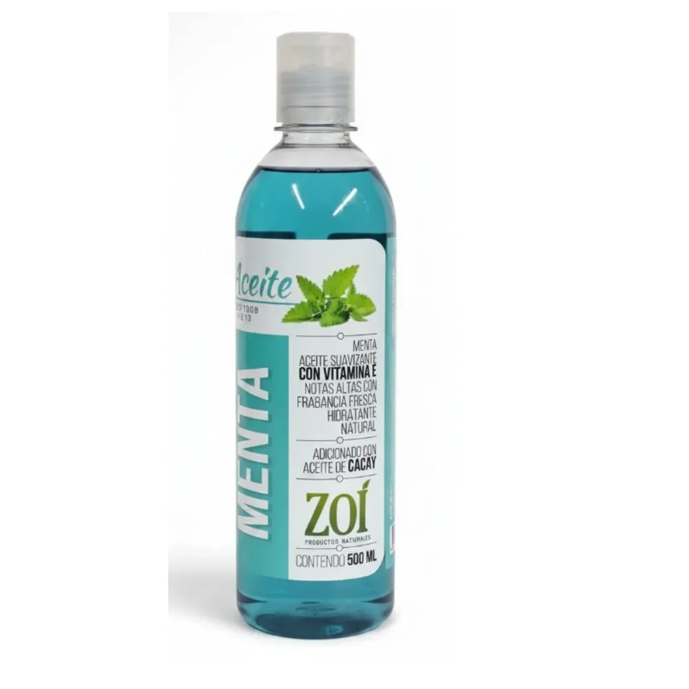 ACEITE CORPORAL Y CAPILAR X 500 ML/ DE MENTA - ZOI