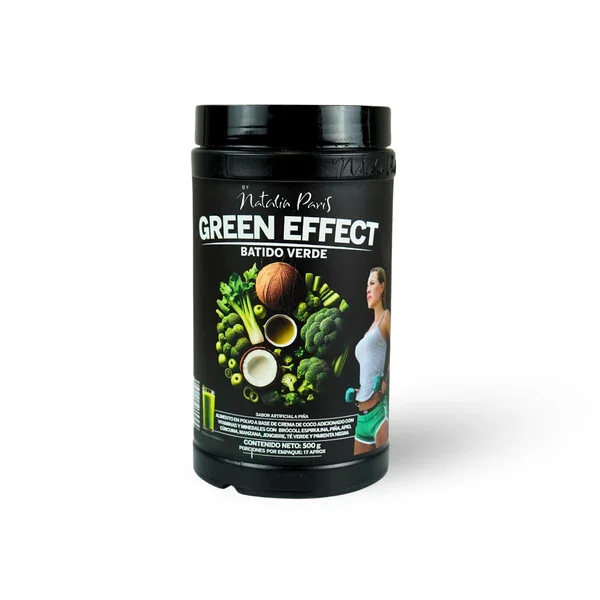 Batido Verde Quemador Green Effect by 500 g NATALIA PARIS