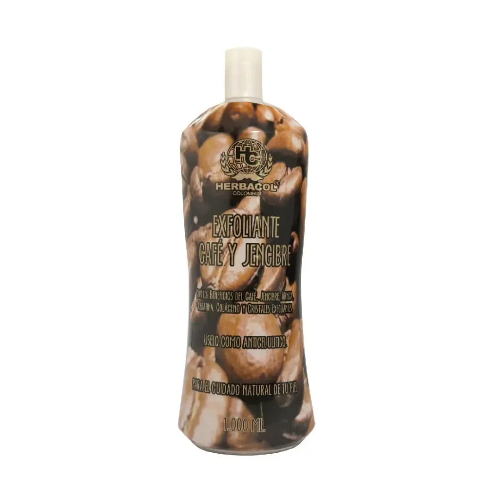 EXFOLIANTE DE CAFÉ Y JENGIBRE 1000ml HERBACOl