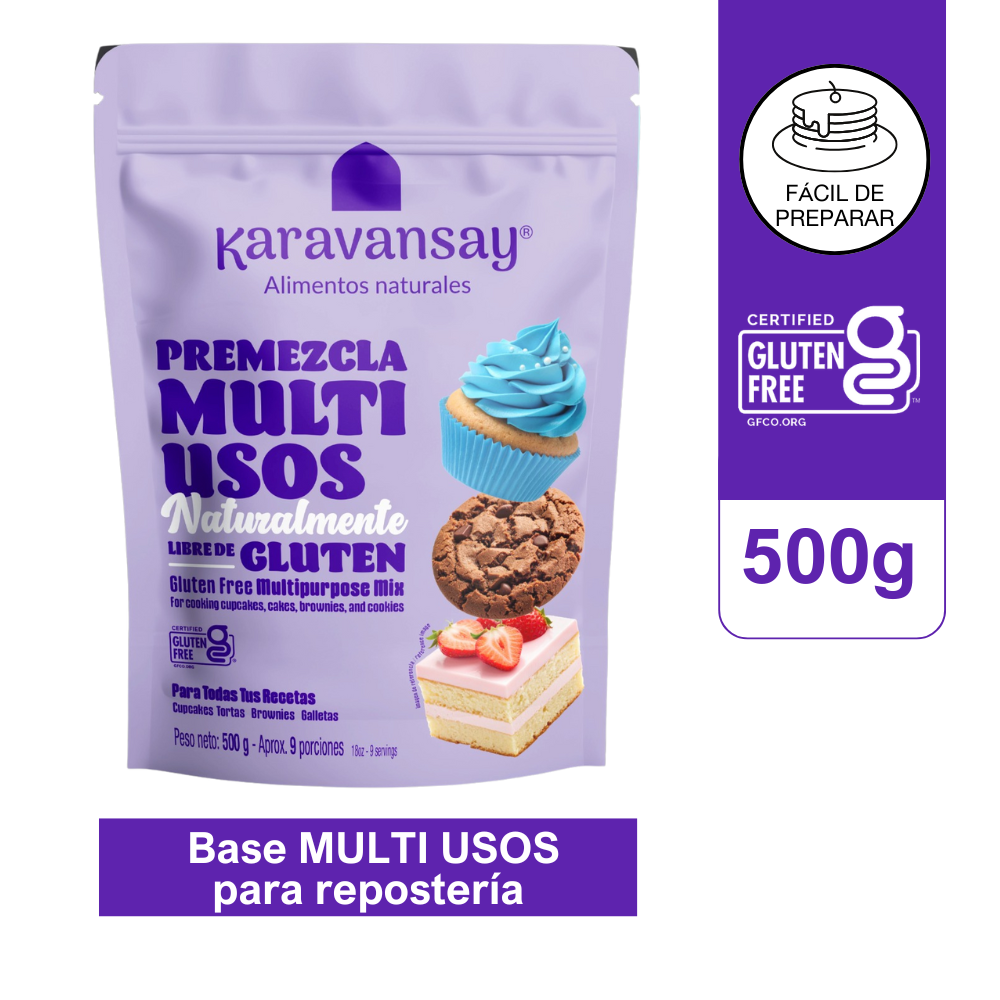 Premezcla multiusos para Repostería 500g KARAVANSAY