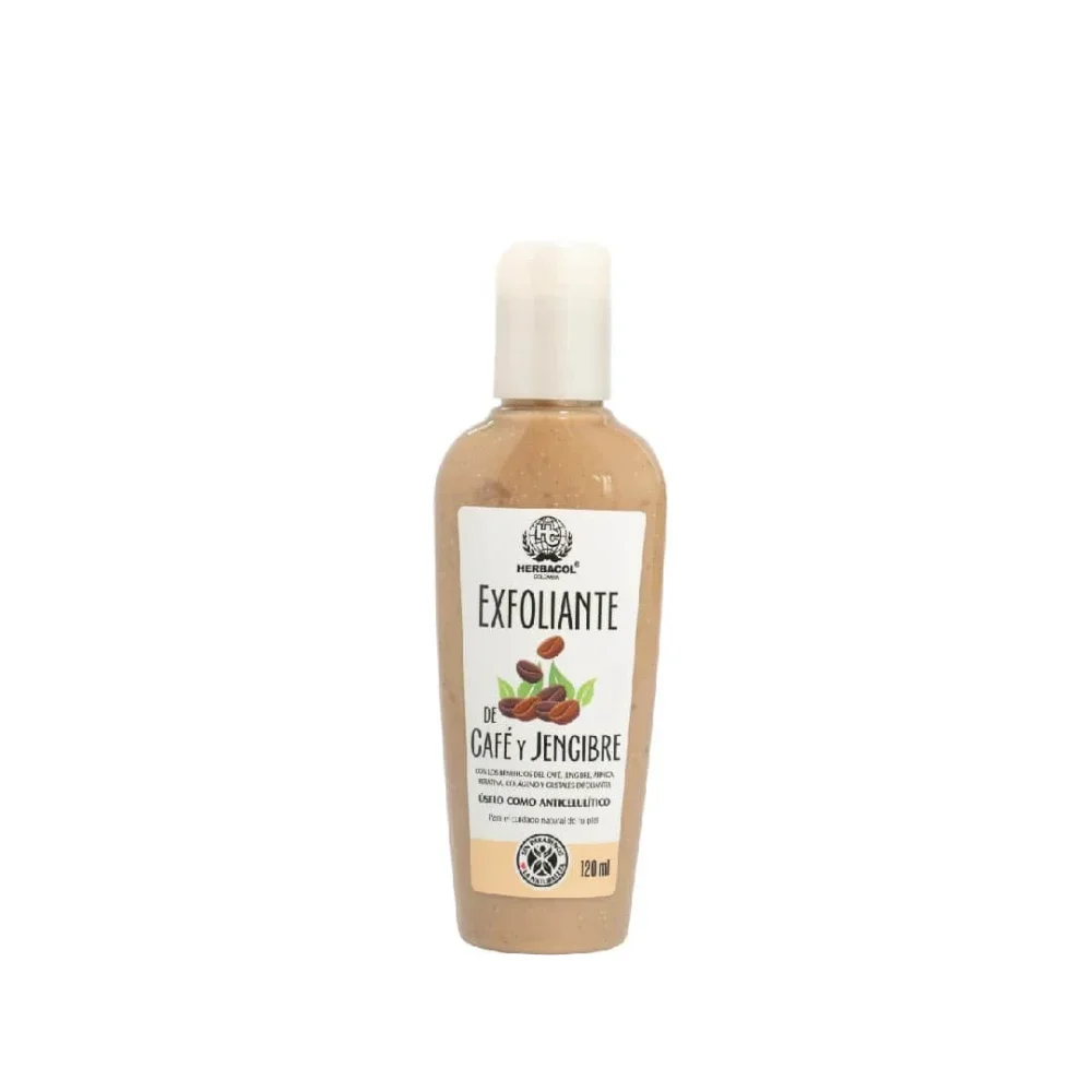 EXFOLIANTE DE CAFÉ Y JENGIBRE 120ml HERBACOl