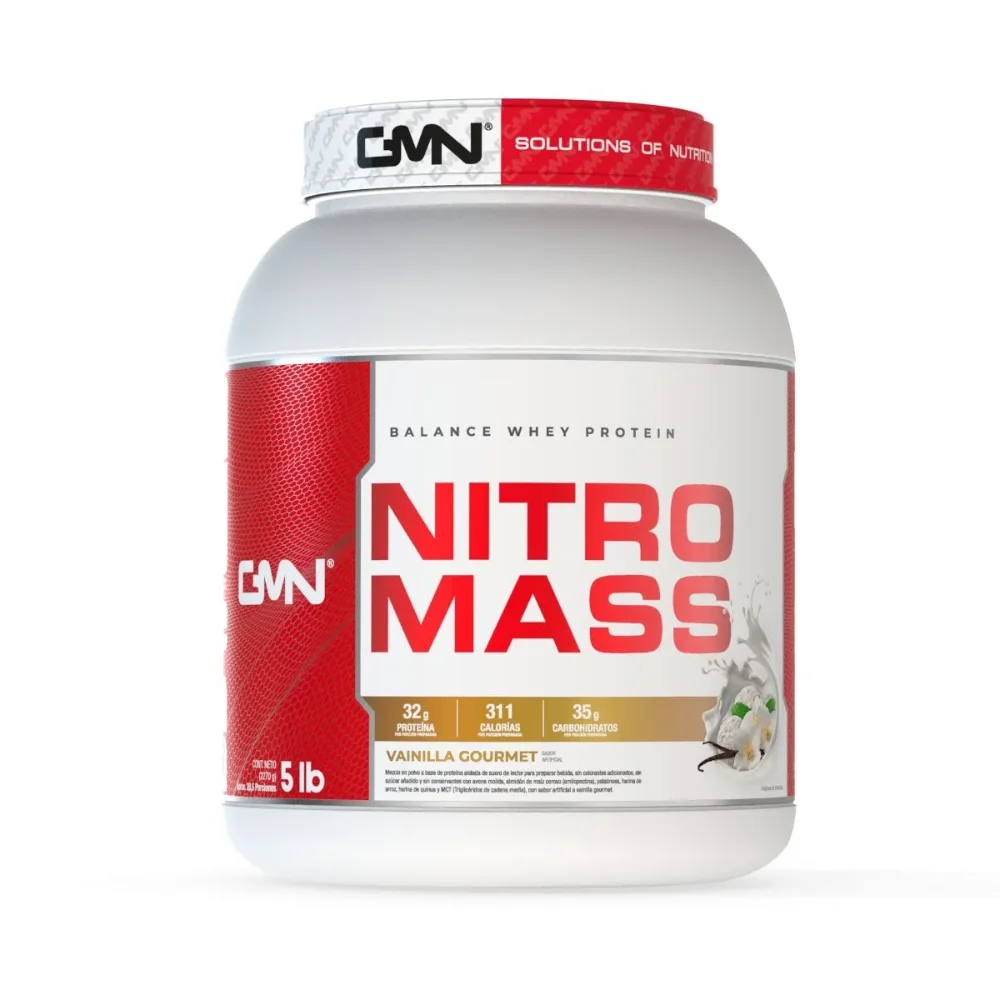 Nitro Mass Whey Protein 5 libras GMN