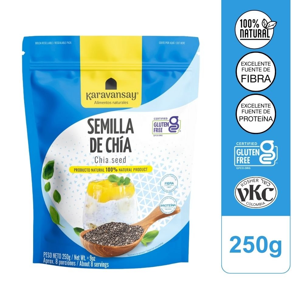 Semillas de Chía 250g KARAVANSAY