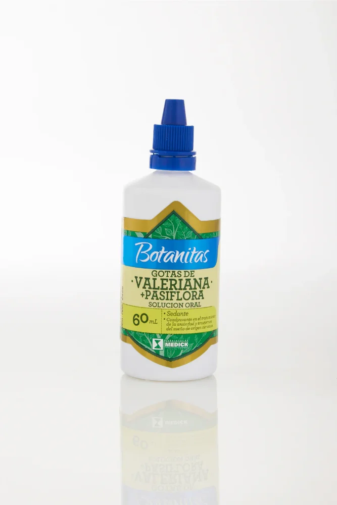 GOTAS DE VALERIANA + PASIFLORA 60ml BOTANITAS