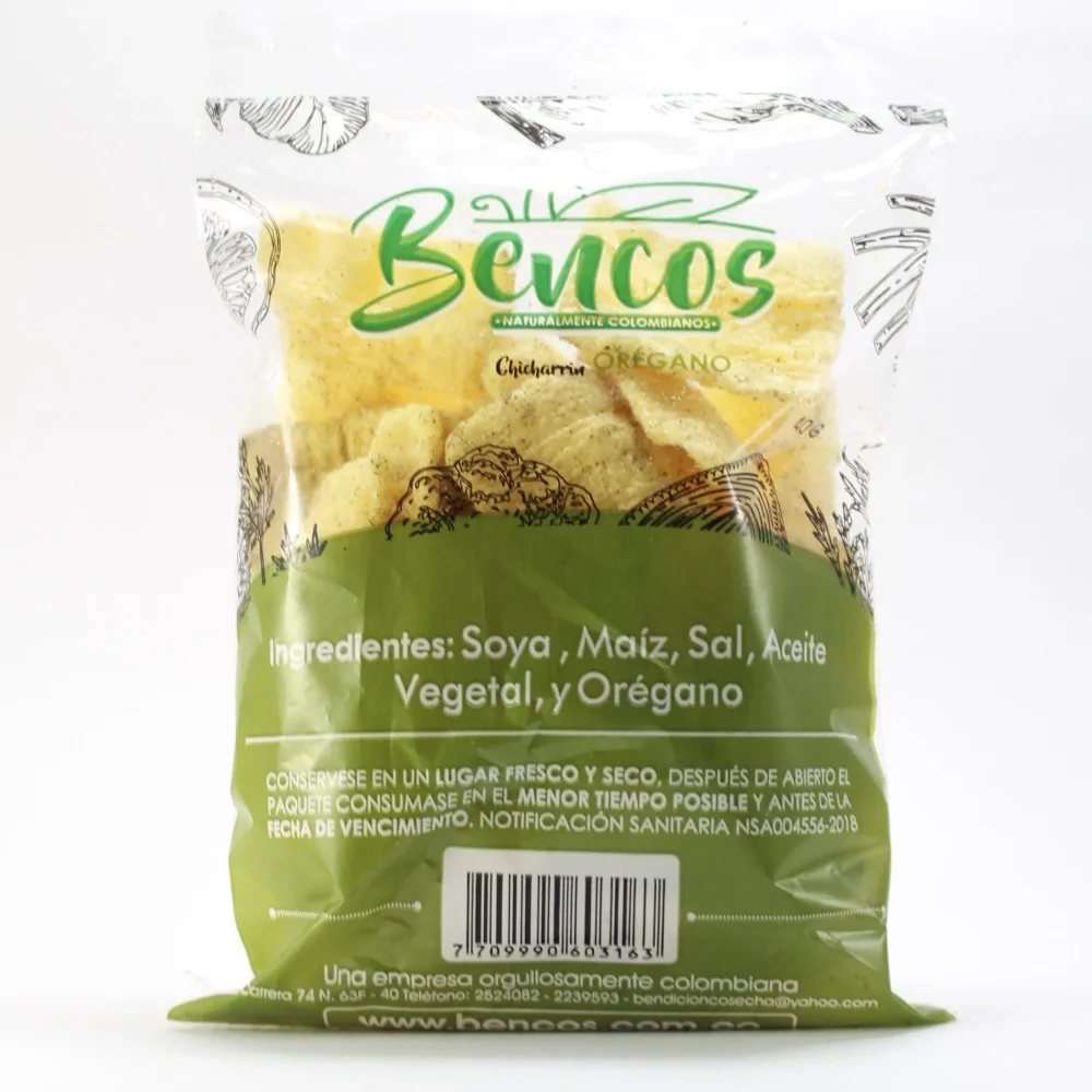 Chicharrin Orégano BENCOS