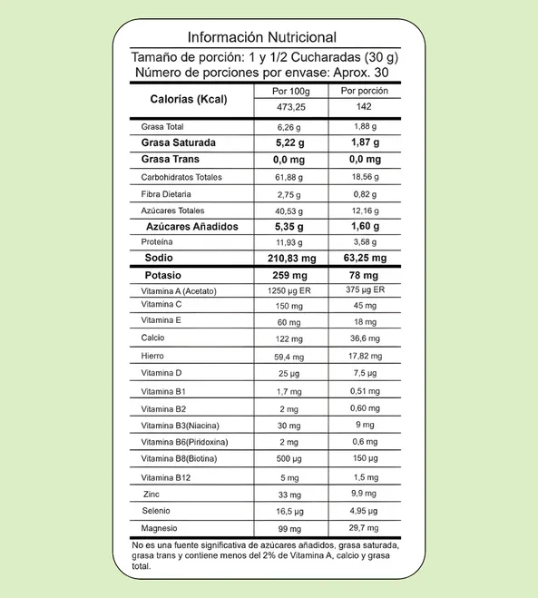 Batido Base para Smoothies 900g VITALIAH - Imagen 2