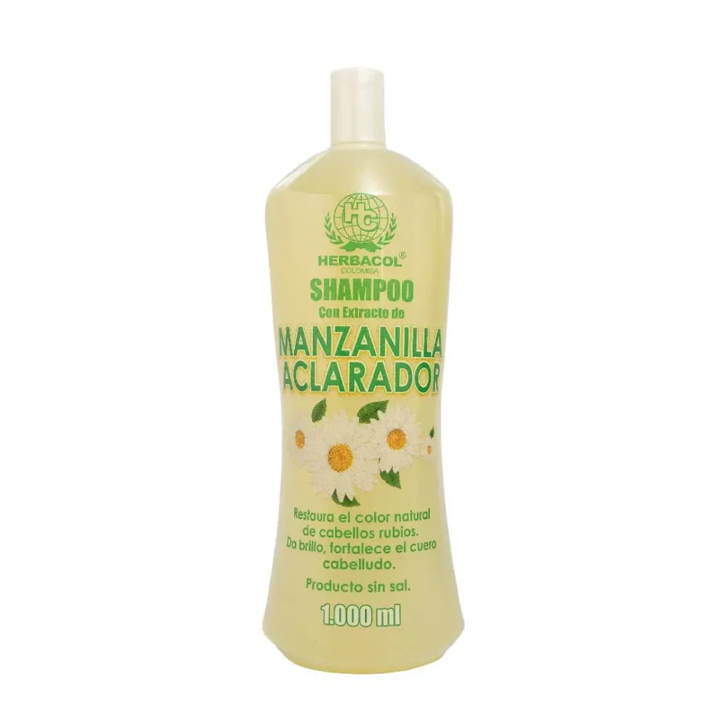 SHAMPOO MANZANILLA ACLARADOR 1000ml HERBACOL